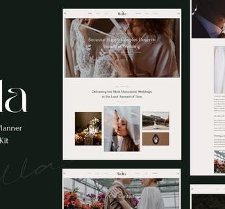 Wella - Wedding & Event Planner Elementor Template Kit