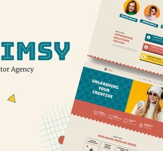 Whimsy - Content Creator Agency Template Kit