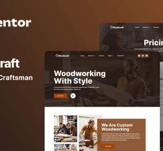 Woodcraft - Carpenter & Craftsman Elementor Template Kit