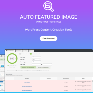 Auto Featured Image premium (Premium)