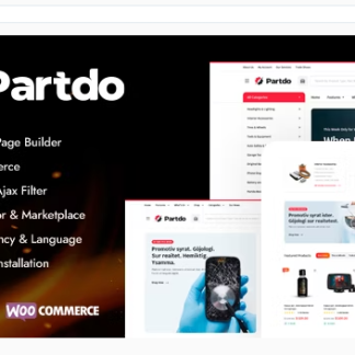 Partdo - Auto Parts and Tools Shop WooCommerce Theme