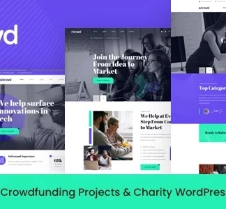 Krowd - Crowdfunding & Charity WordPress Theme