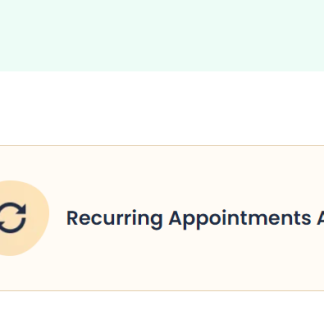 BookingPress - Recurring Appointments Addon