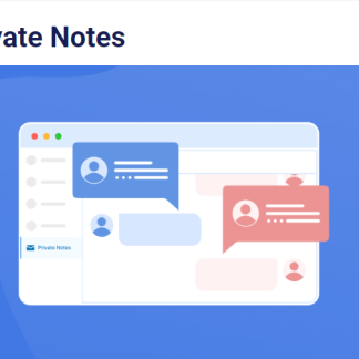User Registration Private Notes