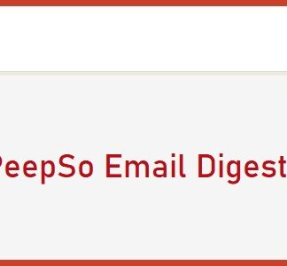 PeepSo Core: Email Digest