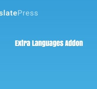 TranslatePress - Extra Languages Add-on
