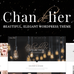Chandelier - A Theme Designed For Custom Brands