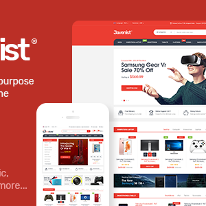 Javenist - Multipurpose Ecommerce Wordpress Theme