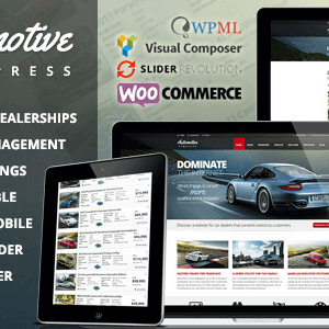 Automotive – Car Dealership Business Wordpress Theme