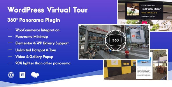 360 Virtual Tour, Panorama WordPress Plugin
