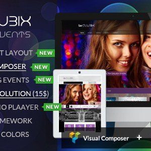 Clubix – Nightlife, Music & Events Wordpress Theme