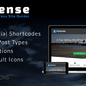 Intense – Shortcodes And Site Builder For Wordpress