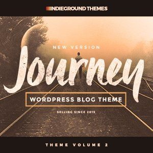 Journey - Personal Wordpress Blog Theme
