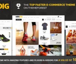 Mindig: A Flat & Multipurpose Ecommerce Theme