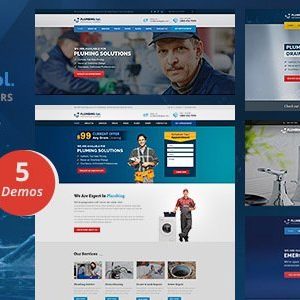 Plumbing Spl - Plumber Wordpress Theme