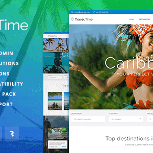 Travel Time – Tour Hotel And Vacation Travel Wordpress Theme