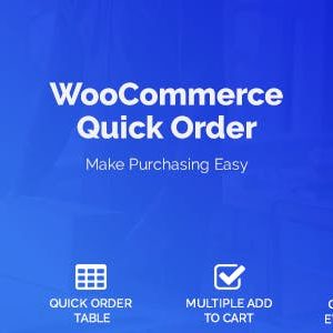 WooCommerce Quick Order