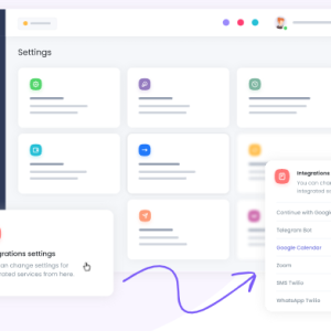 Twilio SMS action for Booknetic workflows
