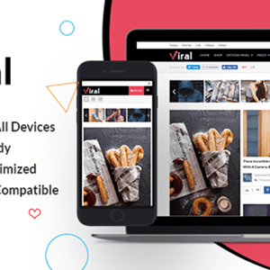 Viral – Wordpress Theme For Social Media Marketers