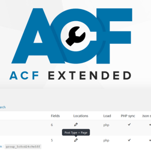 Advanced Custom Fields: Extended PRO