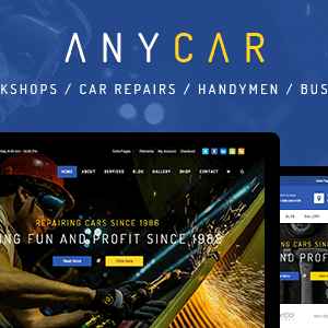 Anycar – Automotive Car Dealer Dealership Wordpress Theme