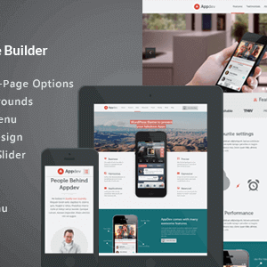Appdev – Mobile App Showcase Wordpress Theme