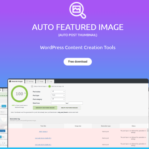 Auto Featured Image premium (Premium)
