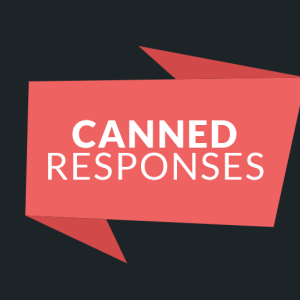 Awesome Support: Canned Responses