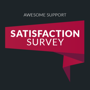 Awesome Support: Satisfaction Survey