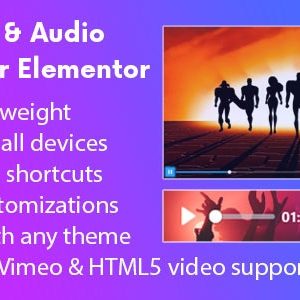AZ Video and Audio Player for Elementor Pro