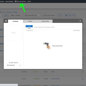 Barcode Scanner with Inventory & Order Manager - (business)