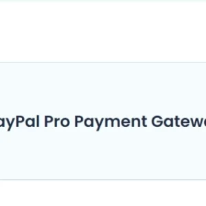 BookingPress - Paypalpro Payment Gateway Addon