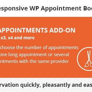 Bookly Multiply Appointments (Add-on)