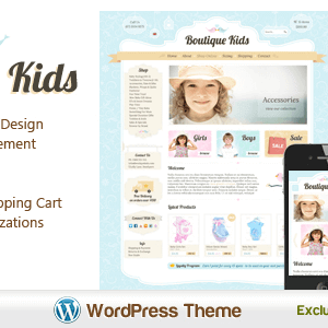 Boutique Kids Creative – Wordpress Woocommerce