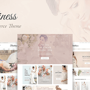Brideliness – Wedding Shop Wordpress Woocommerce Theme
