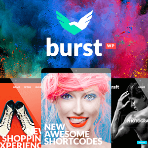 Burst – A Bold And Vibrant Wordpress Theme