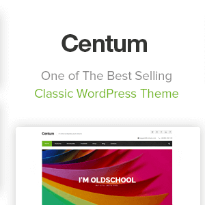 Centum – Responsive Wordpress Theme