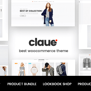 Claue – Clean Minimal Woocommerce Theme