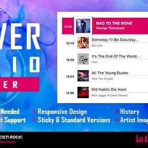 CLEVER - HTML5 Radio Player With History - Shoutcast and Icecast