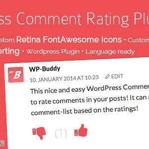 Comment Rating by WP-Buddy