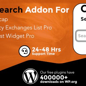 Cryptocurrency Search Addon