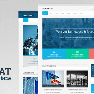 Diplomat – Political Wordpress Theme