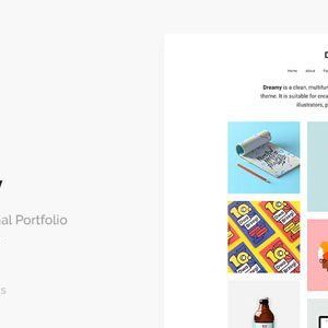 Dreamy Lite - Responsive Portfolio Wordpress Theme