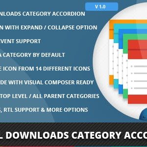 Easy Digital Downloads Category Accordion