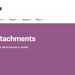 Woocommerce Email Attachments