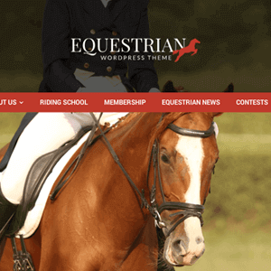 Equestrian – Horses & Stables Wordpress Theme