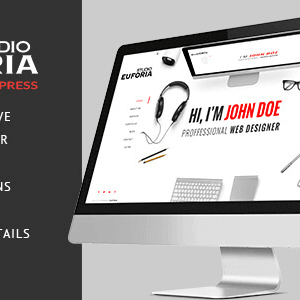 Euforia – Responsive Vcard Wordpress Theme
