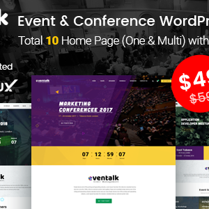 EvenTalk - Event Conference WordPress Theme