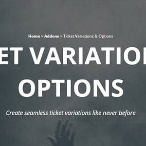 EventON - Ticket Variations & Options