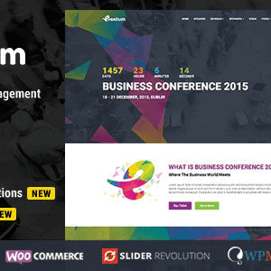 Eventum – Conference & Event Wordpress Theme